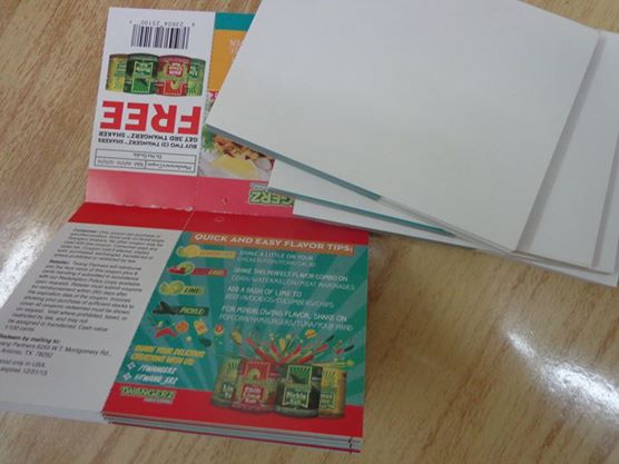 Tear Off Coupon Booklets Printing
